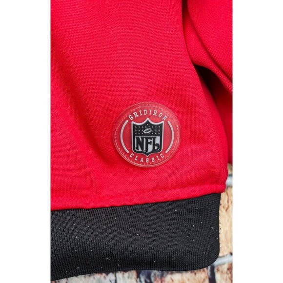 VTG Atlanta Falcons Gridiron Classics Reebok NFL Embroidered Zip Up Jacket 2XL - Picture 4 of 8